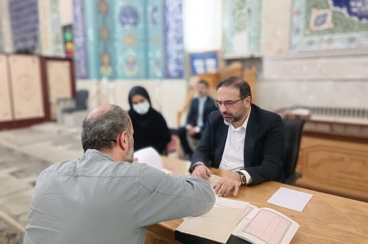 رسیدگی به ۱۹۳ درخواست در دیدار مردمی رئیس کل دادگستری البرز