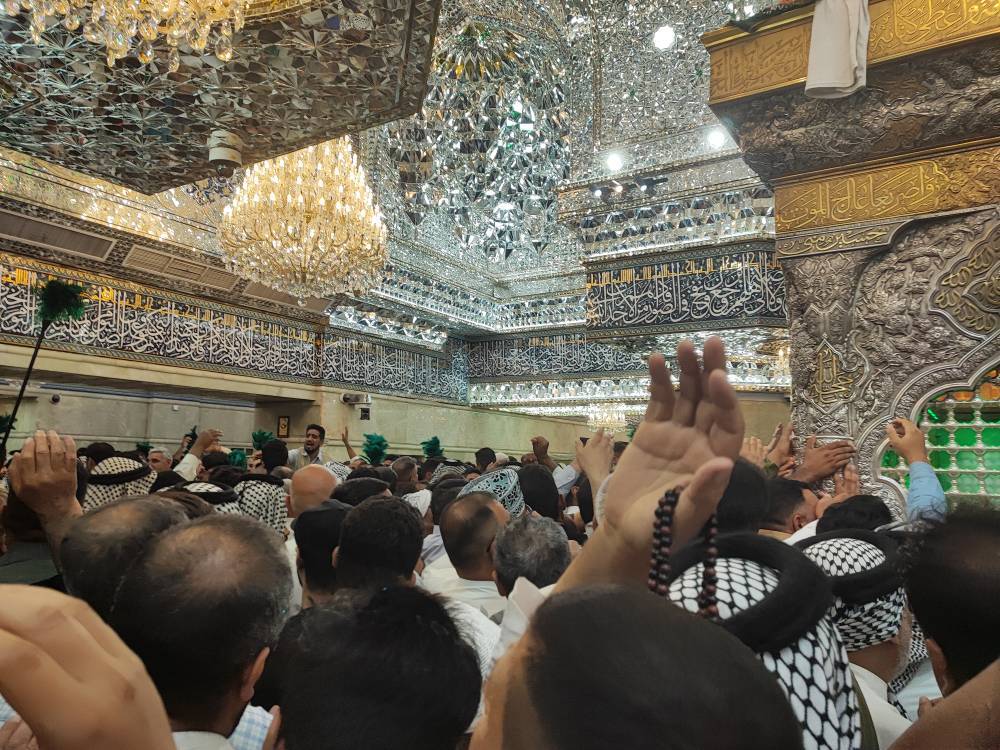 حال و هوای حرم امام حسین(ع)