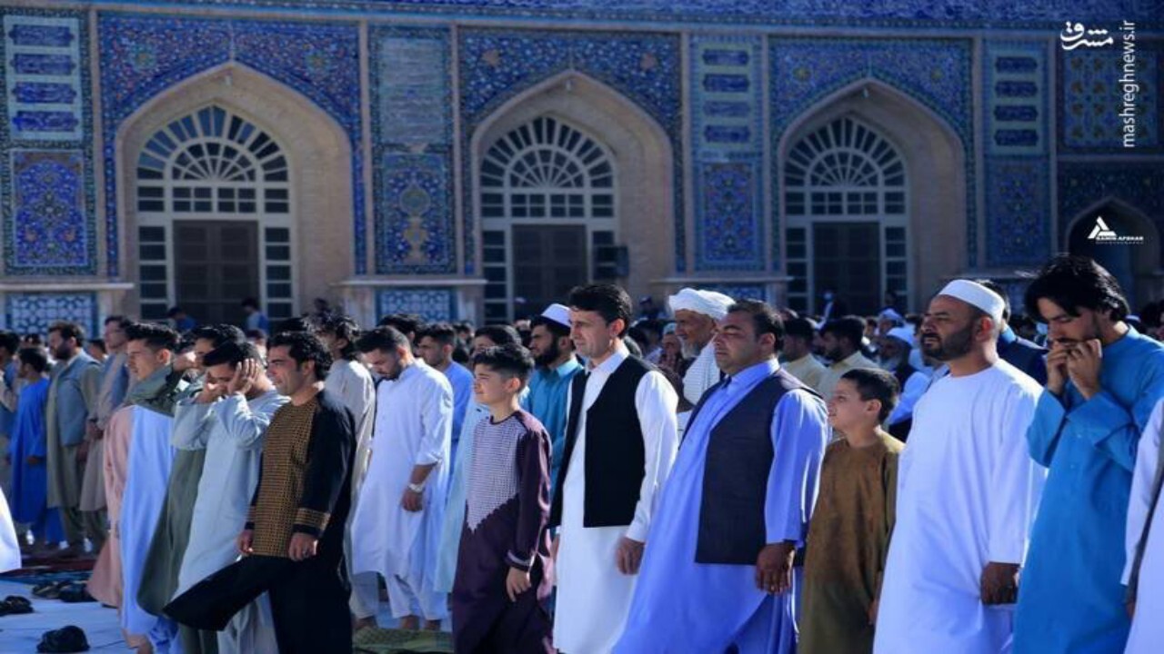 برگزاری نماز عید قربان در افغانستان
