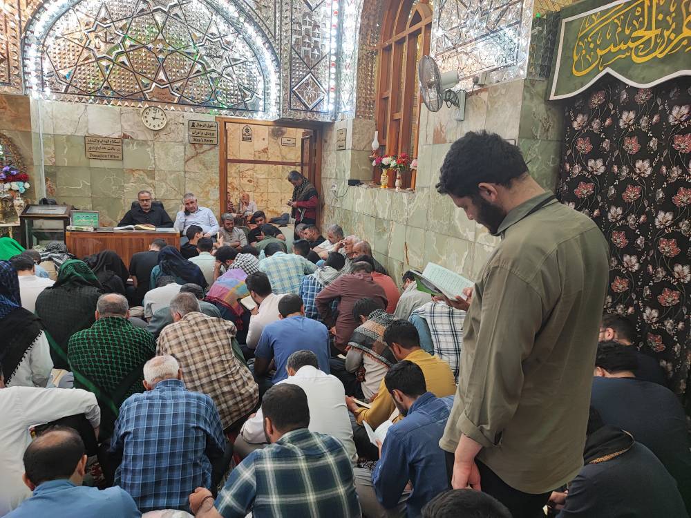 برگزاری مراسم دعای عرفه در خیمه گاه سید الشهدا (ع) برگزاری مراسم دعای عرفه در خیمه گاه سید الشهدا (ع)