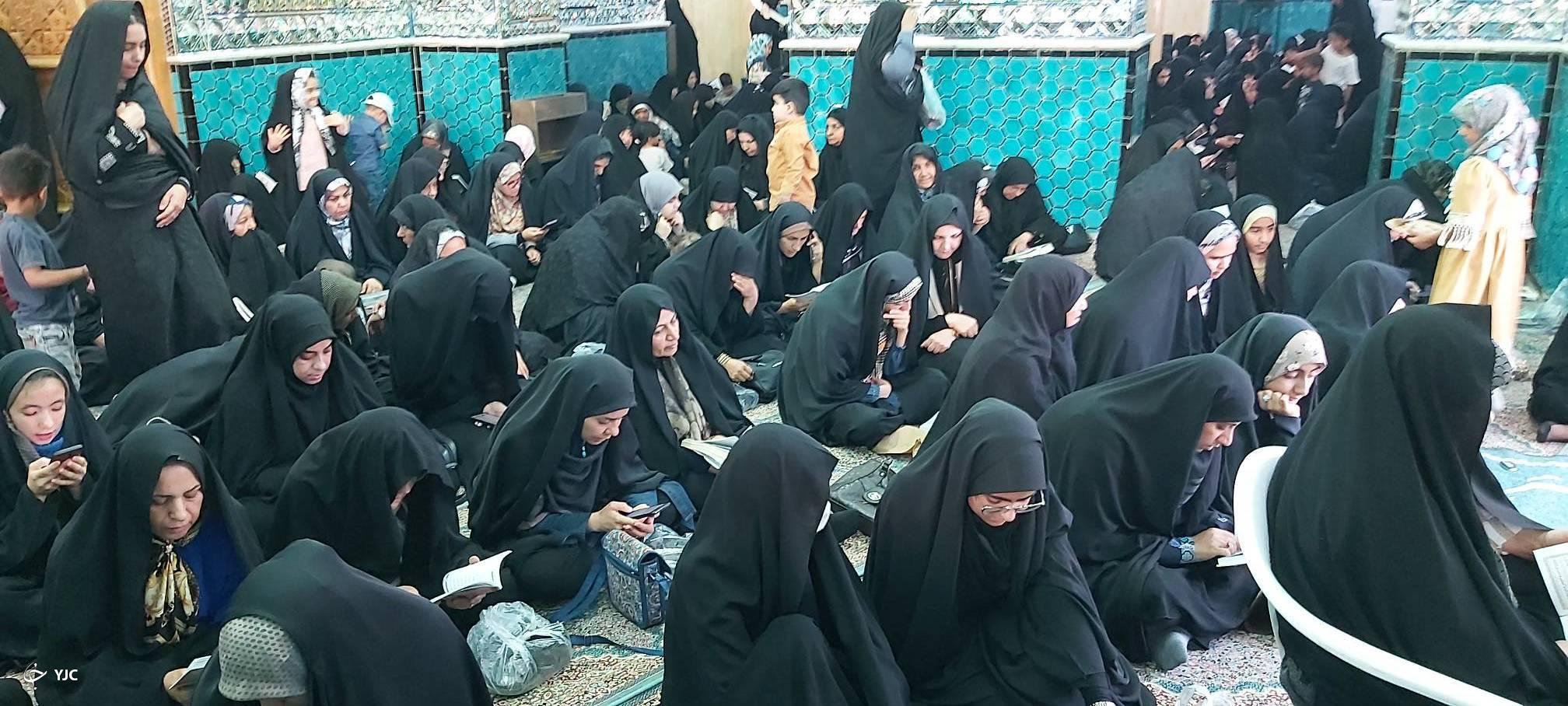 برگزاری دعای عرفه در شهرستان انار