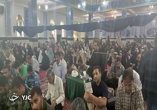 مراسم قرائت دعای عرفه در امامزاده سیدمظفر(ع)بندرعباس