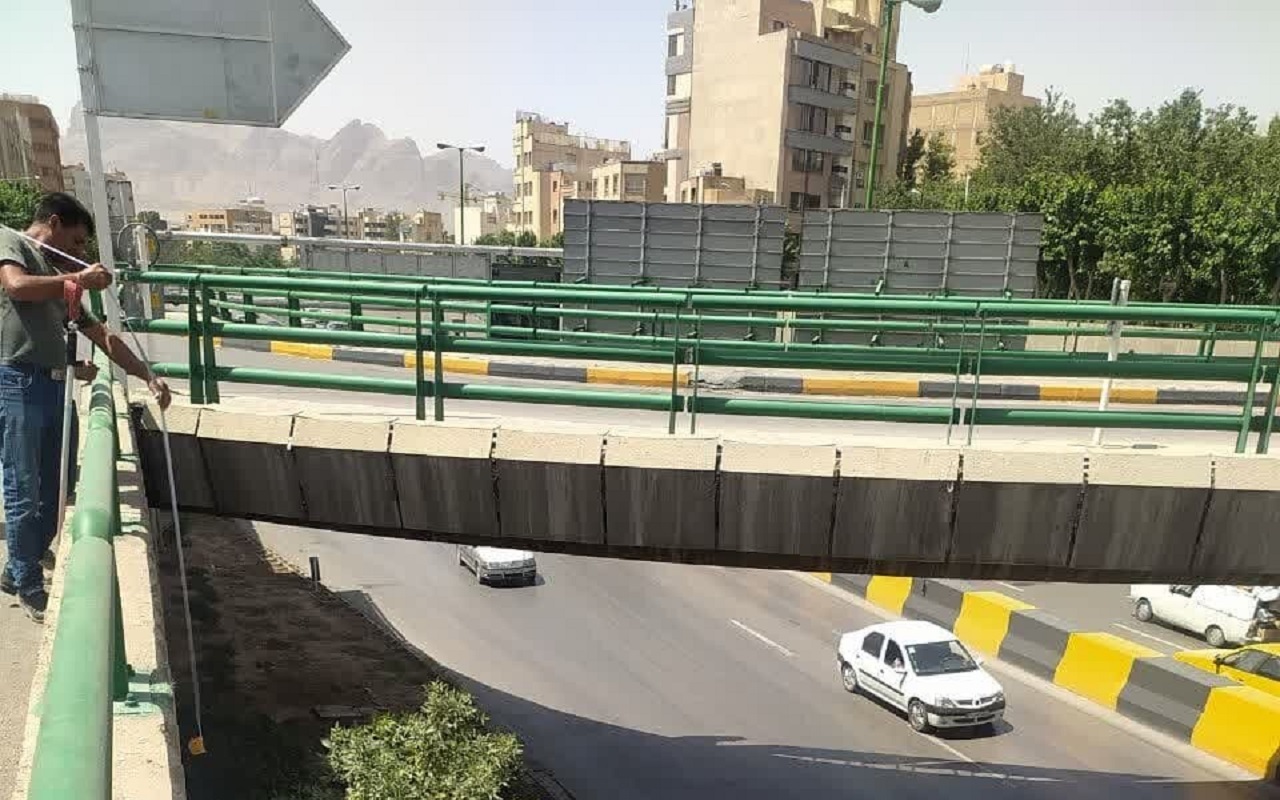 عملیات تعریض بزرگراه شهید خرازی آغاز شد