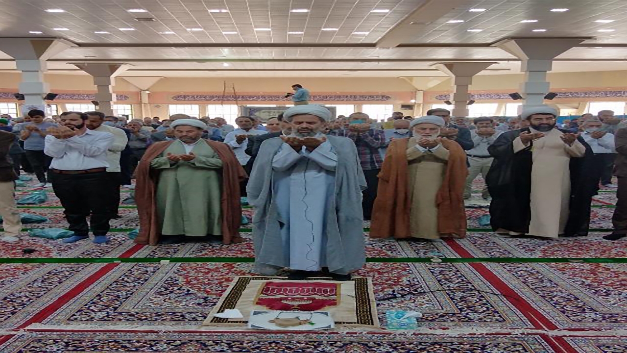 اقامه نماز عید سعید قربان در خراسان‌شمالی