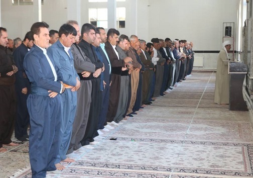 نماز عید قربان در کرمانشاه و شهرستان های استان اقامه شد+عکس