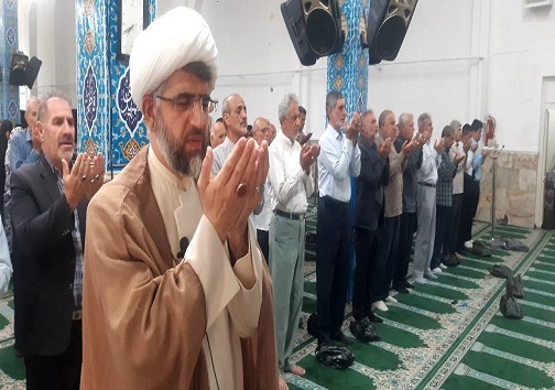 نماز عید قربان در کرمانشاه و شهرستان های استان اقامه شد+عکس