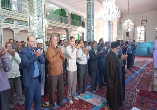 نماز عید قربان در کرمانشاه و شهرستان های استان اقامه شد+عکس