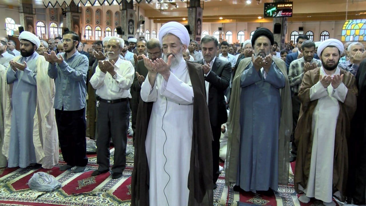 اقامه شدن نماز عید قربان در مازندران