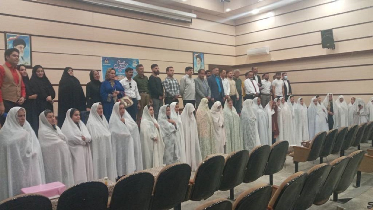 جشن ازدواج آسان در گچساران برگزار شد