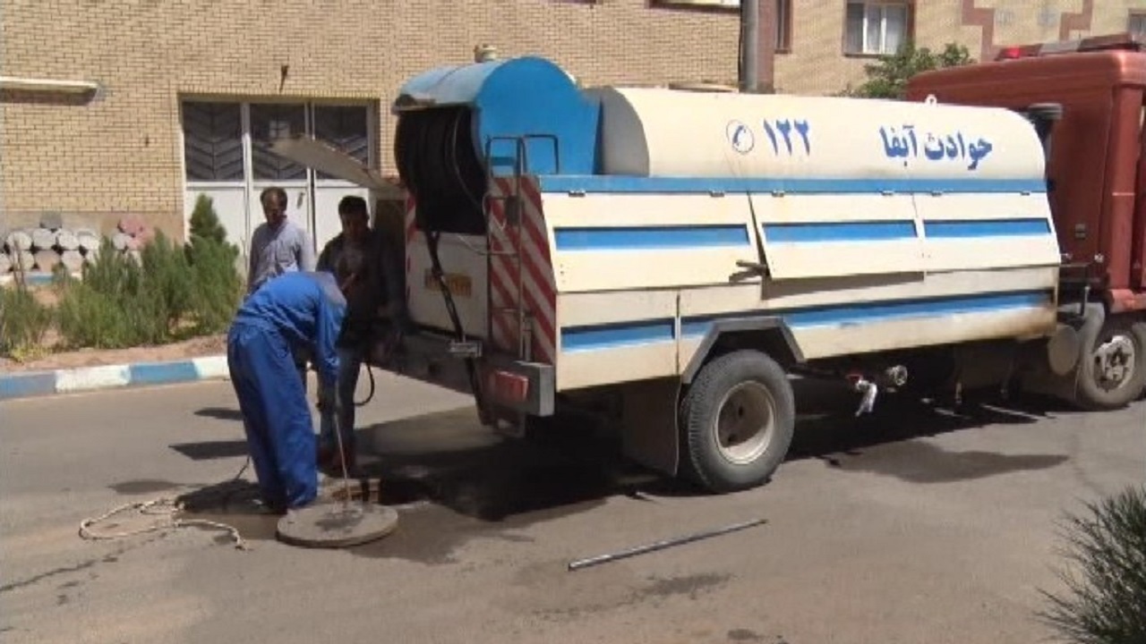 شستشوی ۲۸ کیلومتر از شبکه فاضلاب شهر زابل