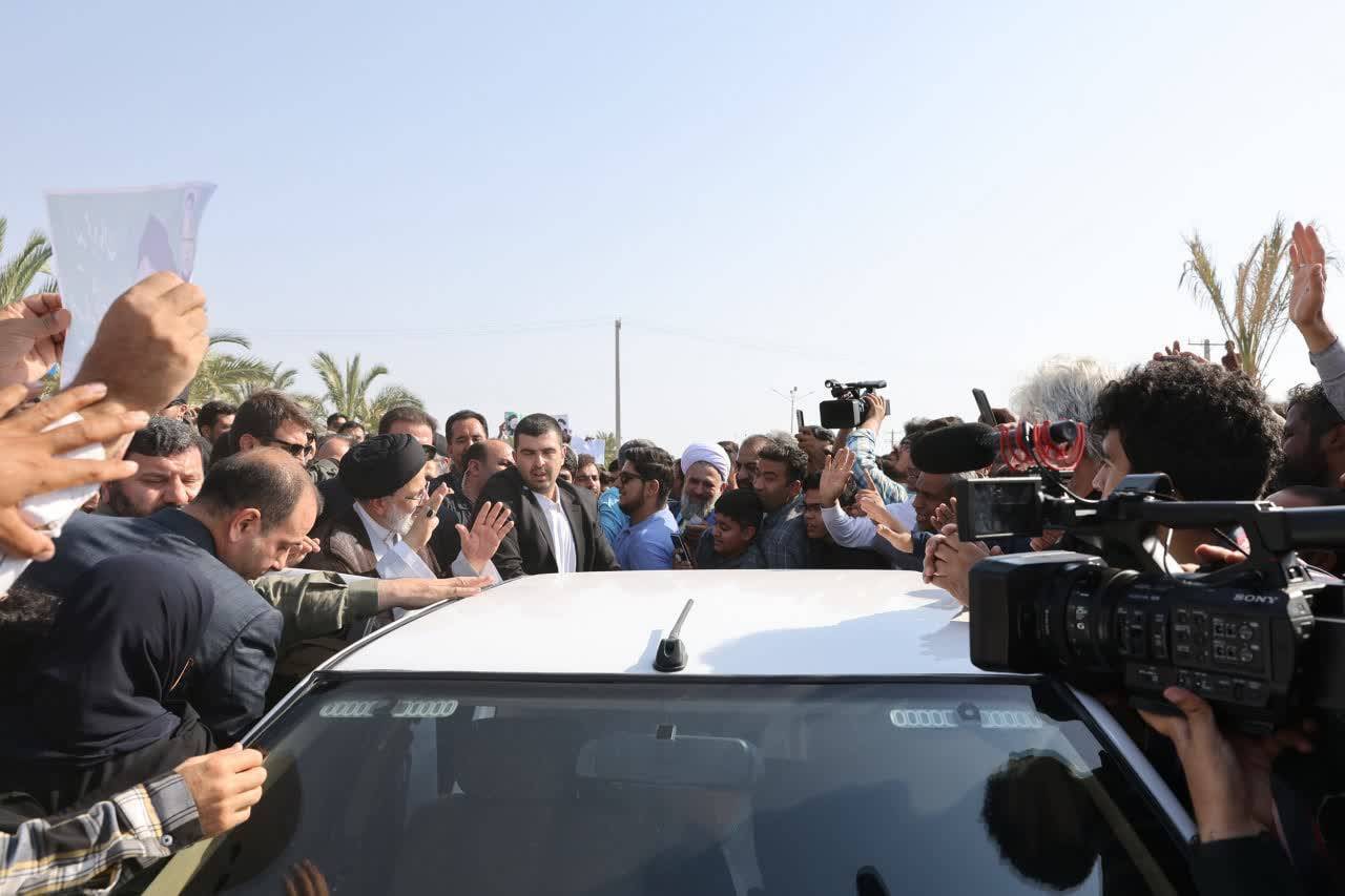 رئیس&zwnj;جمهور وارد بم شد