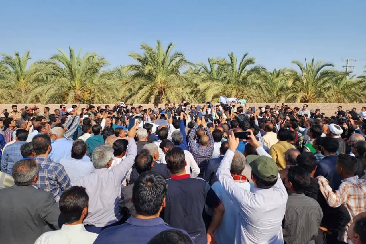رئیس&zwnj;جمهور وارد بم شد