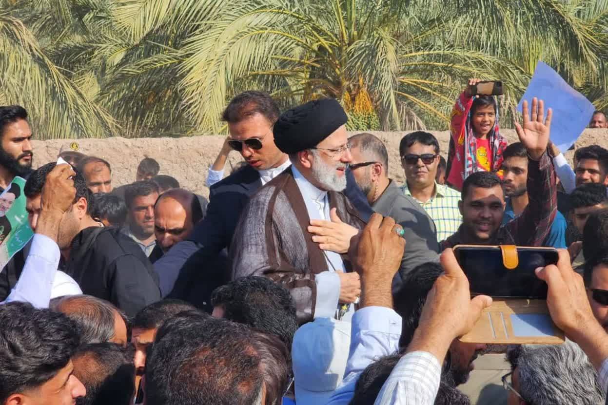 رئیس&zwnj;جمهور وارد بم شد