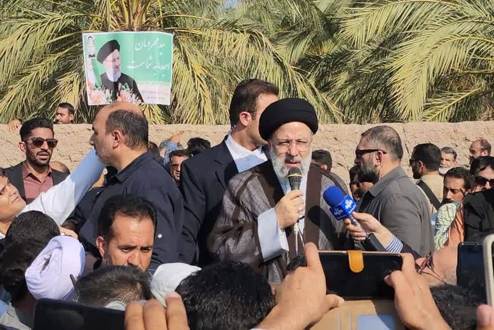 رئیس&zwnj;جمهور وارد بم شد