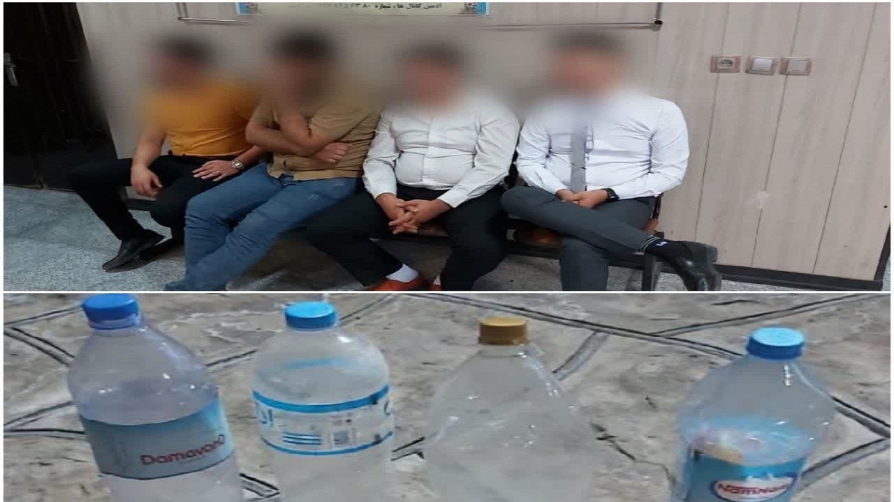 کشف یک کیلو و ۶۰۰ گرم مواد مخدر/ دستگیری ۴ نفر به جرم شرب خمر در روستای میم قم