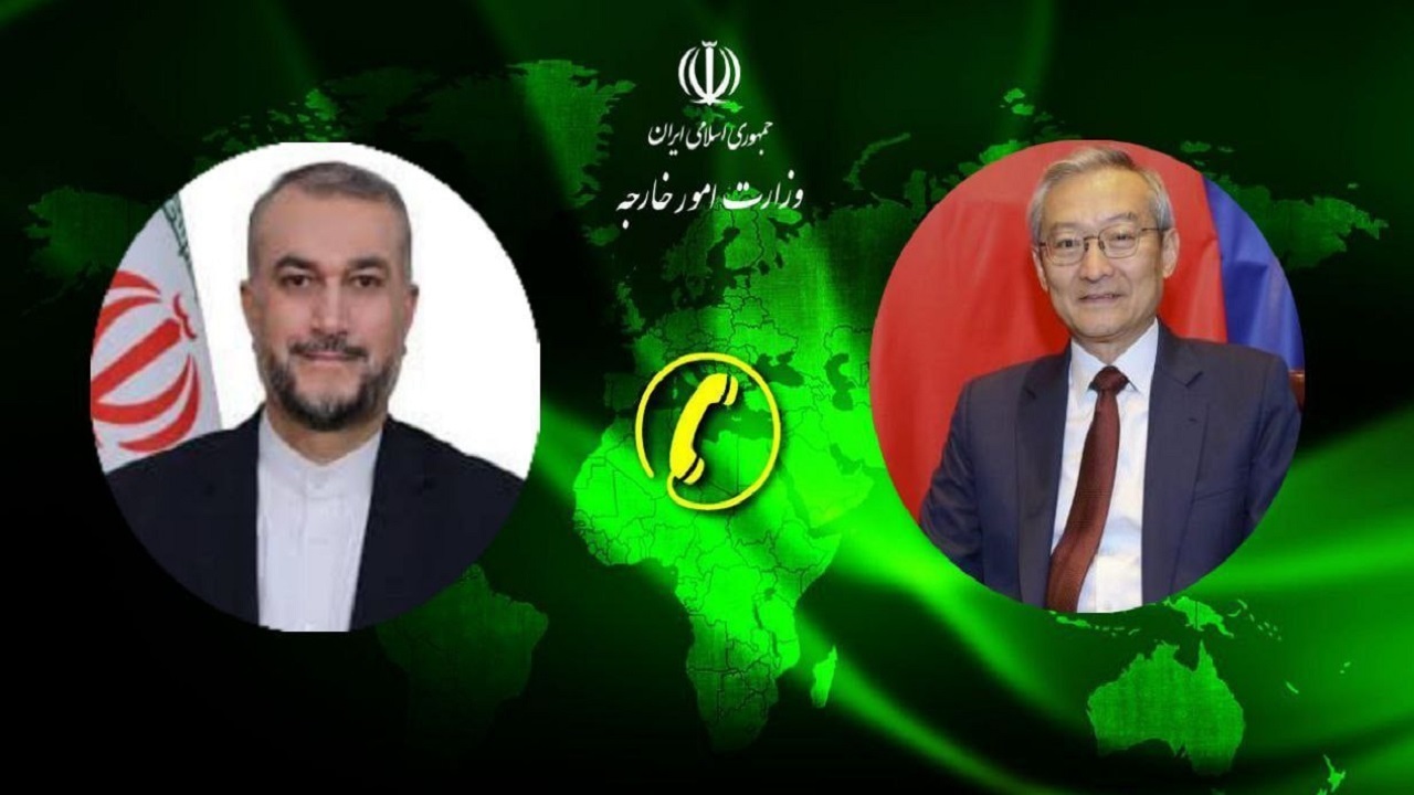 گفت‌وگوی وزیر امور خارجه با دبیرکل سازمان همکاری  شانگهای