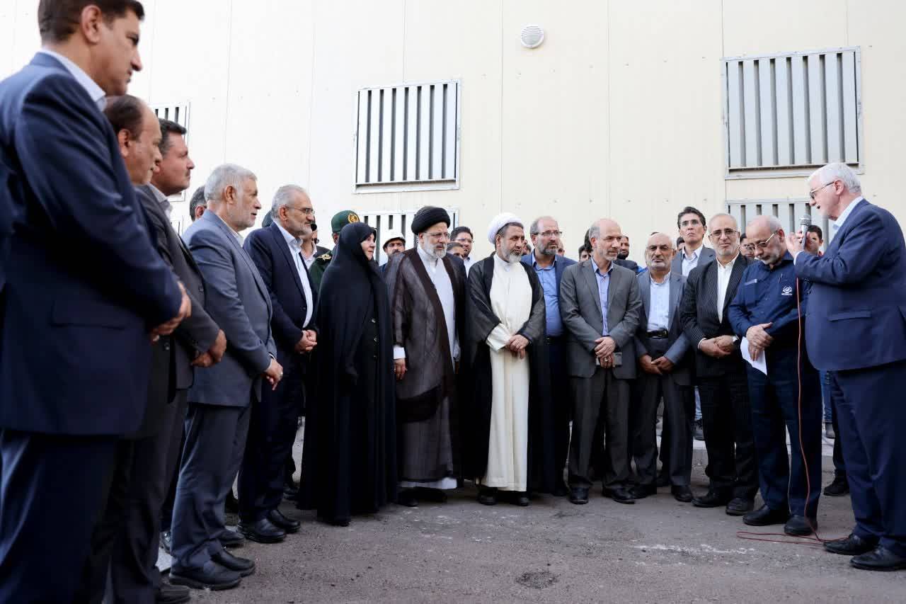 واحد گازی نیروگاه فولاد بوتیای کرمان افتتاح شد