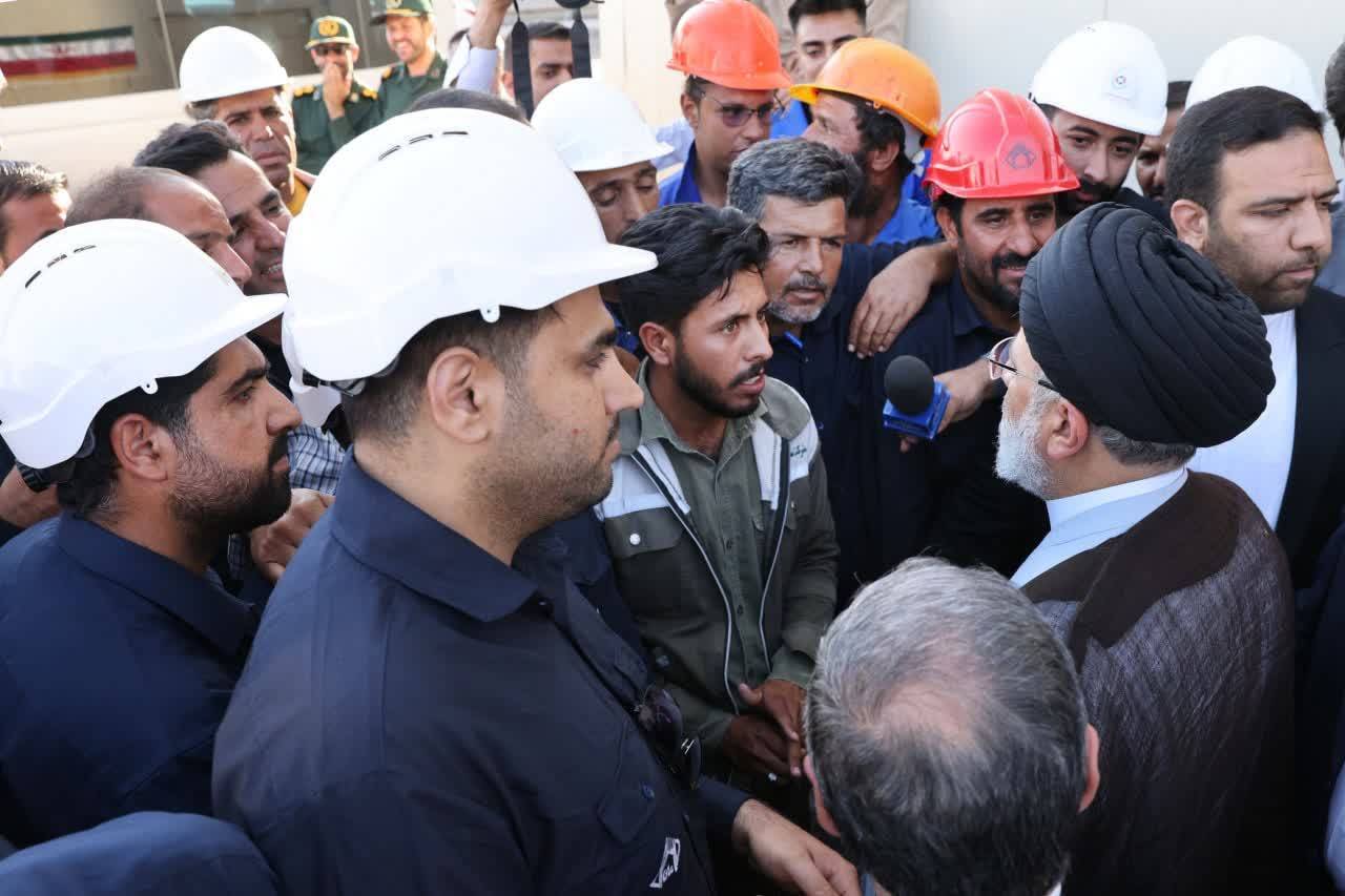 واحد گازی نیروگاه فولاد بوتیای کرمان افتتاح شد