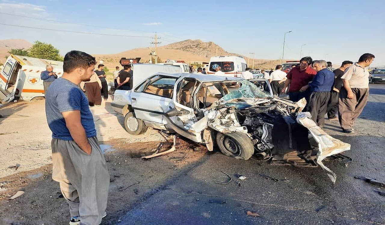تصادفات جنوب سیستان و بلوچستان ۱۴۶ مجروح برجای گذاشت
