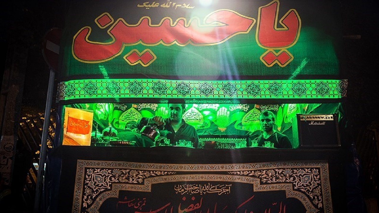 سوگواری هیئت ابوالفضل العباس (ع) اهواز در رثای امام حسین (ع) + فیلم