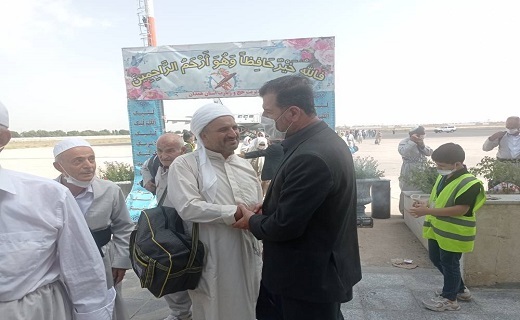 استقبال از حاجیان کردستانی + تصاویر