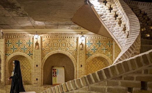 قُمِش آقامیر دزفول؛ اثری شگفت انگیز در زیر زمین