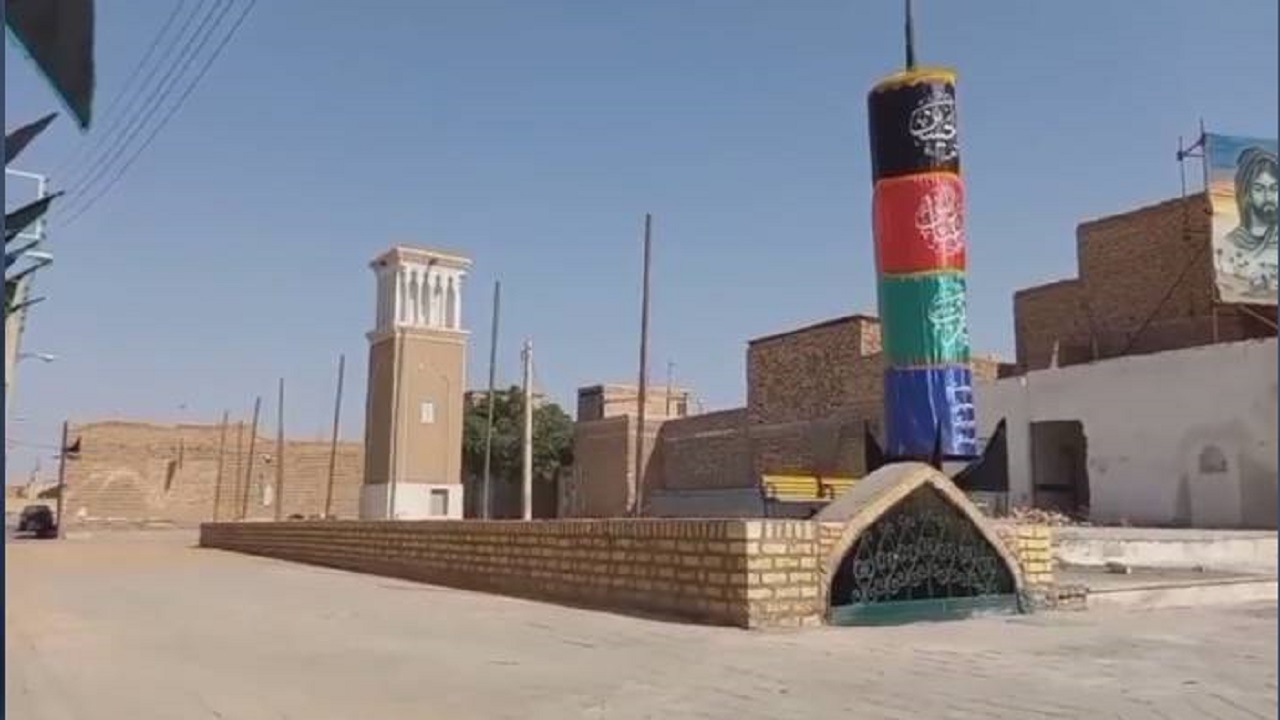 نونوار شدن محله دربریگ آران و بیدگل با مرمت آب انبار و بادگیر تاریخی + فیلم