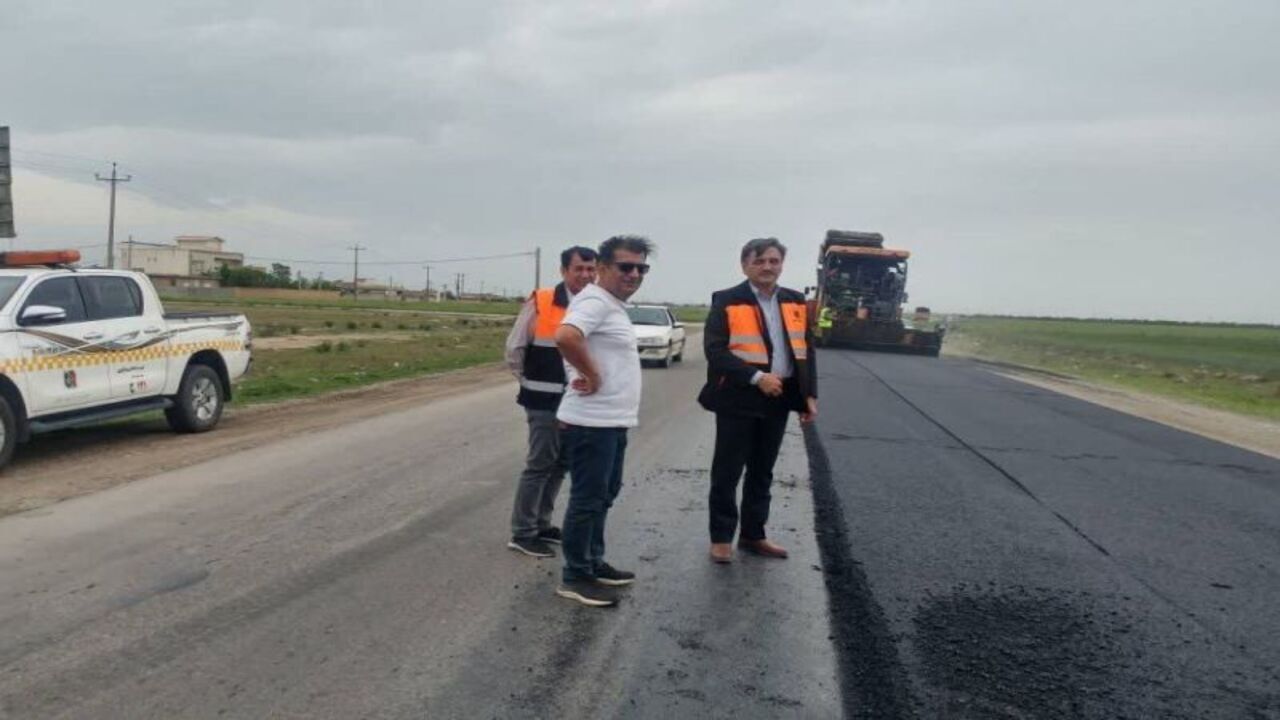 ۱۲۱ کیلومتر از راه‌های اصلی سبزوار بهسازی شد