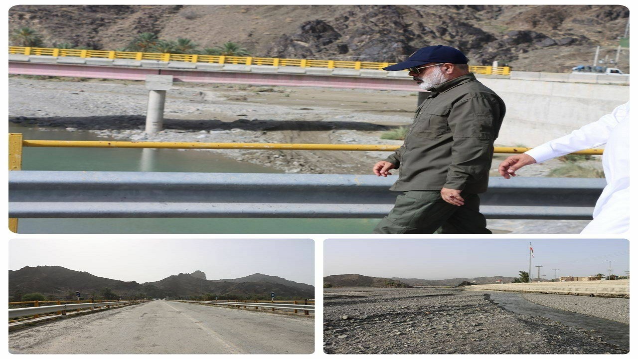 بازدید میدانی استاندار سیستان و بلوچستان از مناطق سیل زده شهرستان سرباز