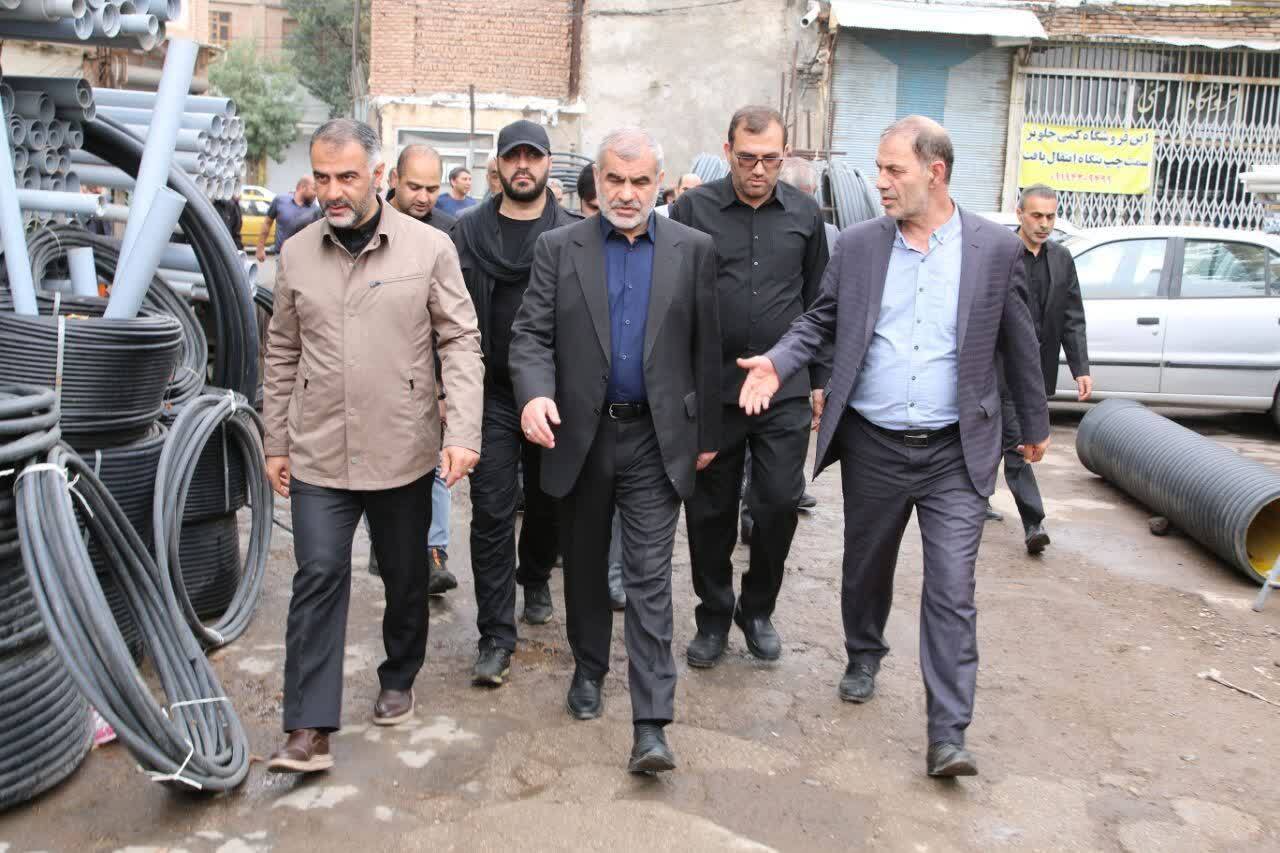 ساماندهی سرای زنجیرلو اردبیل در حال انجام است