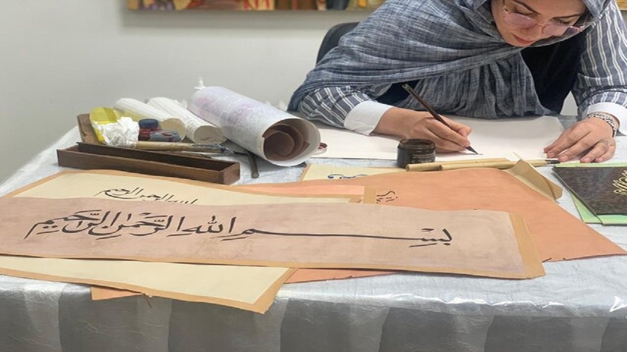 نمایشگاه تخصصی خوش‌نویسی معلی در فرهنگسرای اندیشه برگزار می‌شود