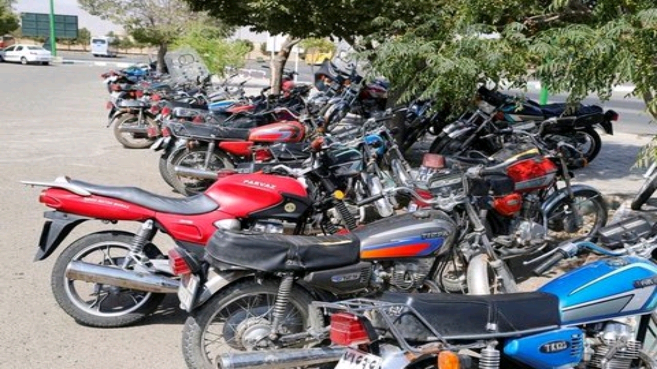 خروج موتورسیکلت‌های رسوبی از چرخه ترافیک در گلستان