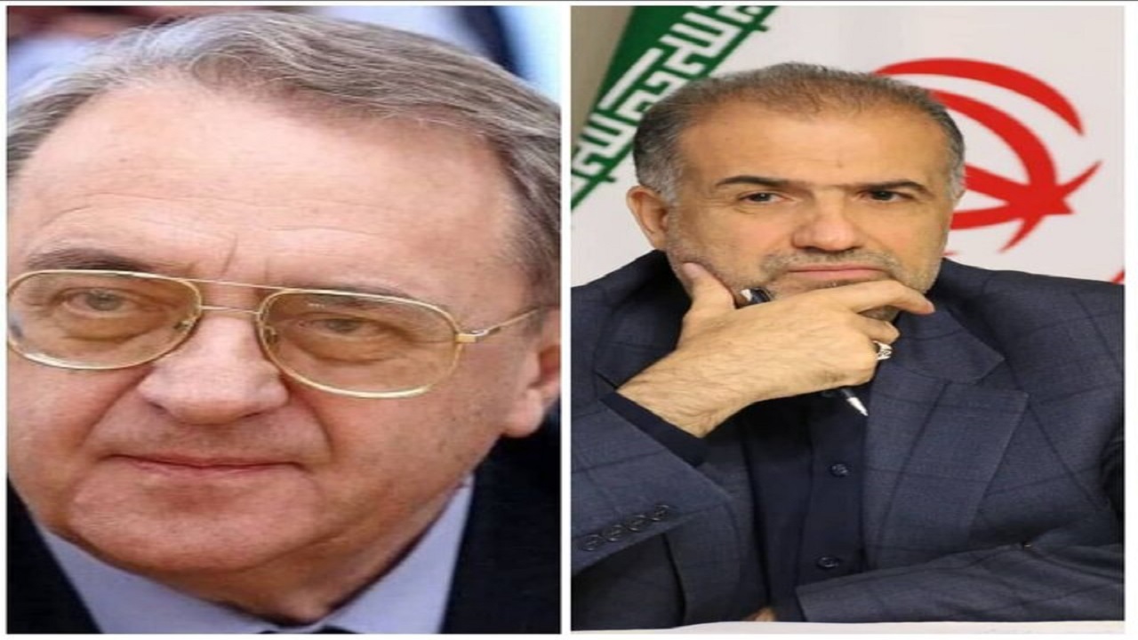 دیدار سفیر ایران در روسیه با نماینده پوتین در امور خاورمیانه
