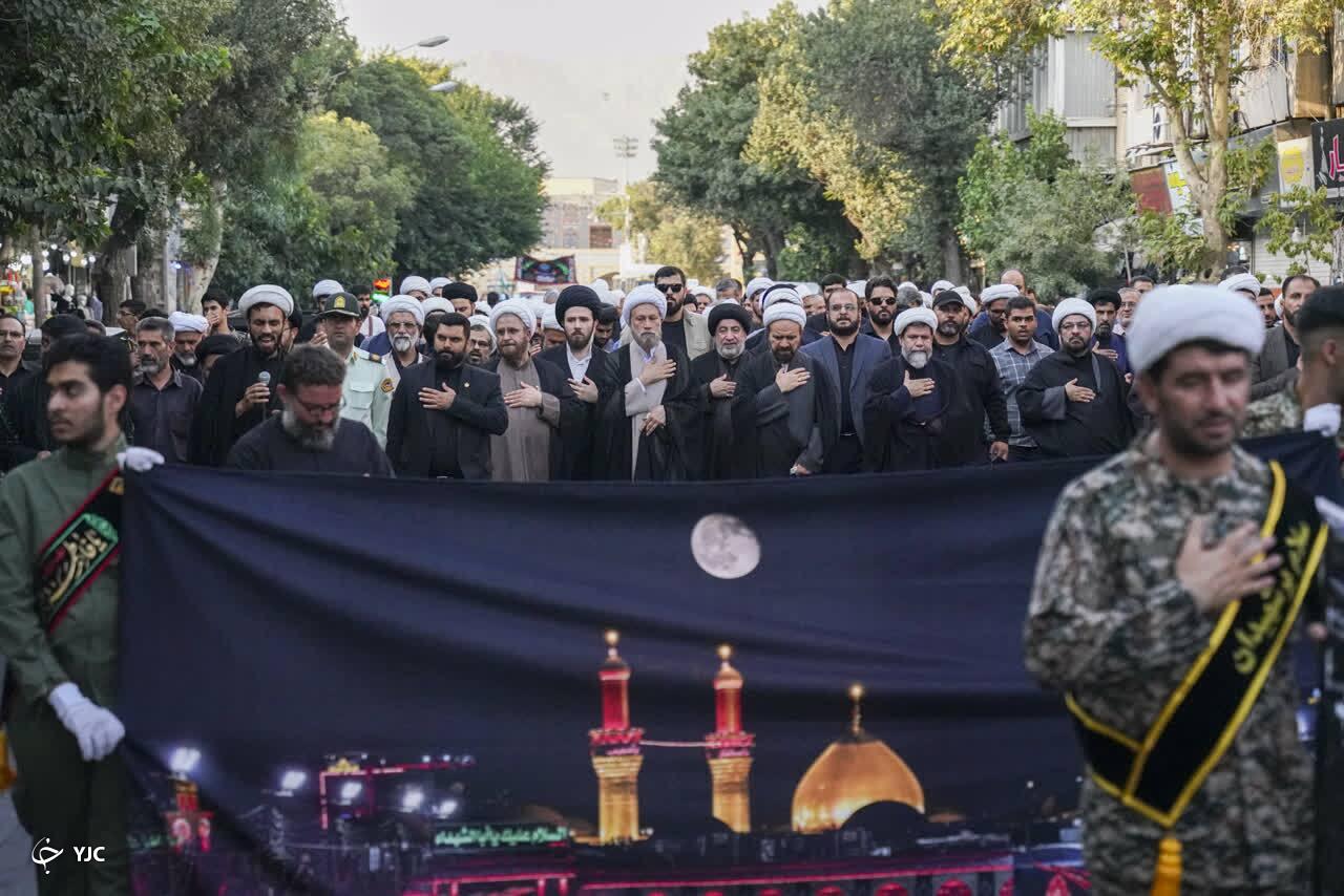 کاروان عزاداری ملت امام حسین علیه السلام، رهروان قرآن + تصاویر