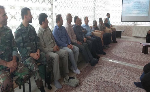 برگزاری مانور اطفای حریق در تالاب امیرکلایه لاهیجان