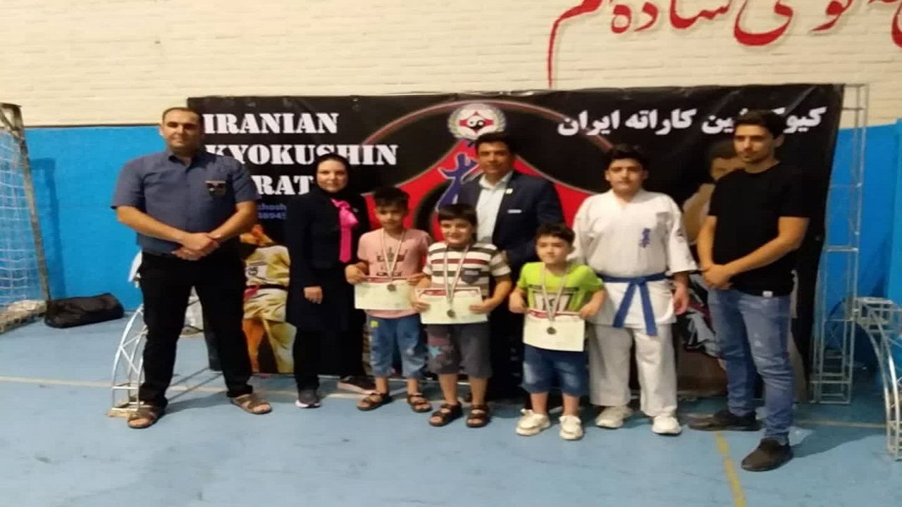 درخشش کاراته کا‌های سمنانی در مسابقات کیوکوشین کشور