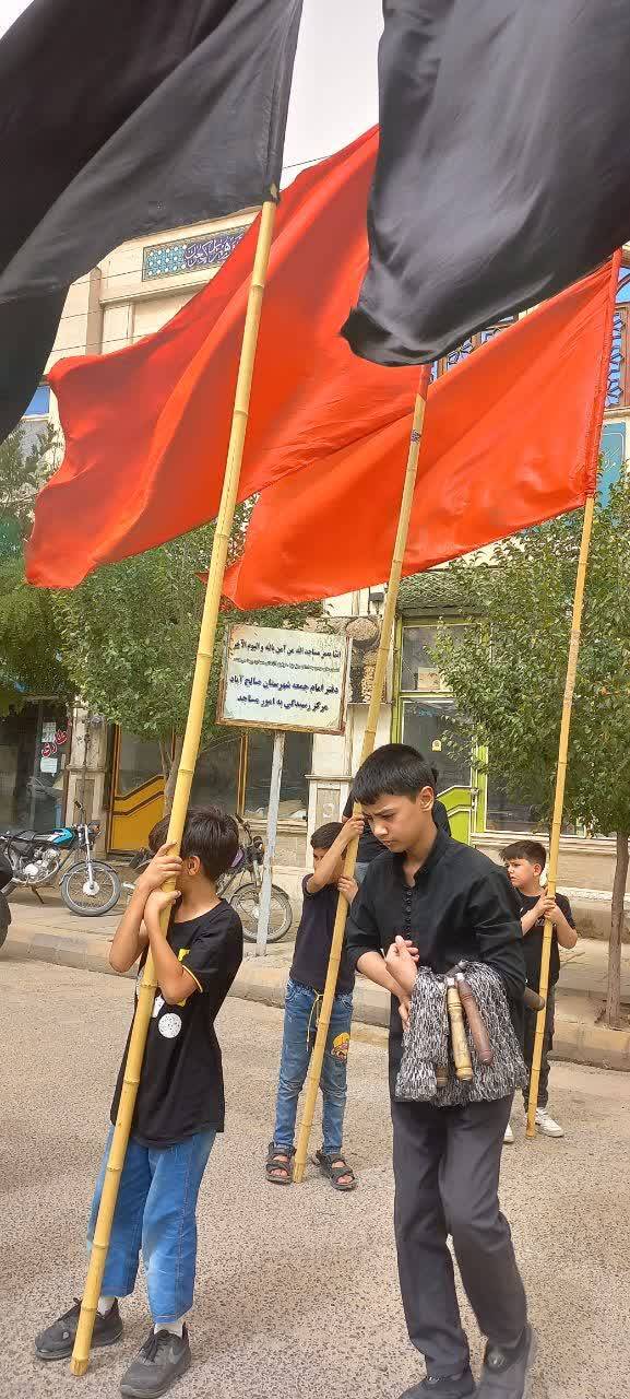 مراسم عزاداری روز تاسوعا در شهرستان صالح آباد