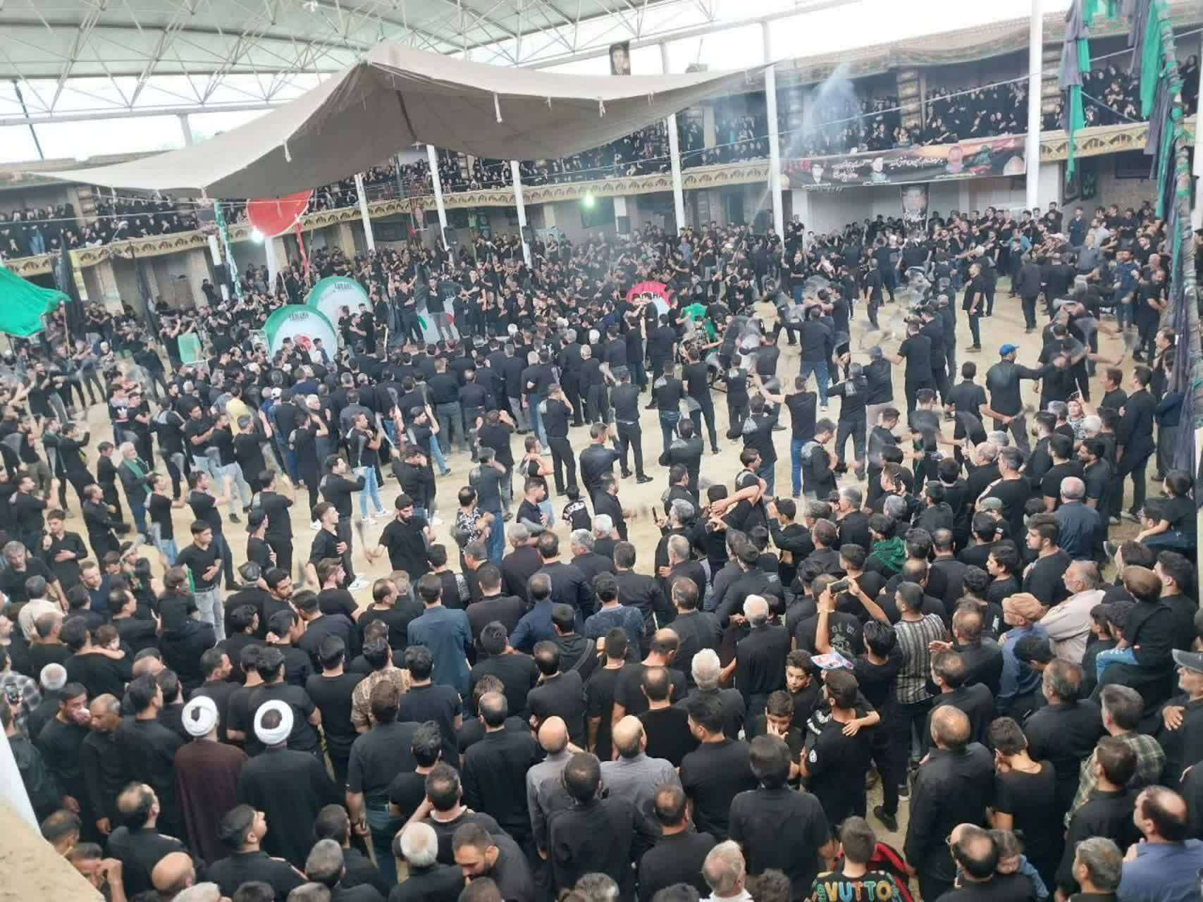 آیین عزاداری در باغملک