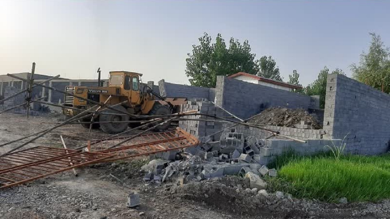 قلع و قمع ۸۰ فقره تغییر کاربری غیرمجاز در چمستان نور