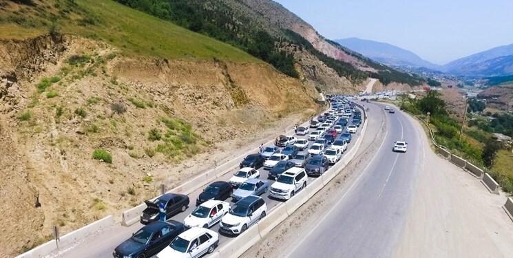 ترافیک روان در جاده‌های مواصلاتی گیلان
