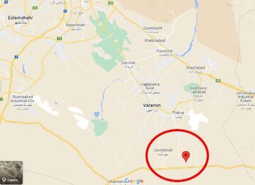 نقشه تهران