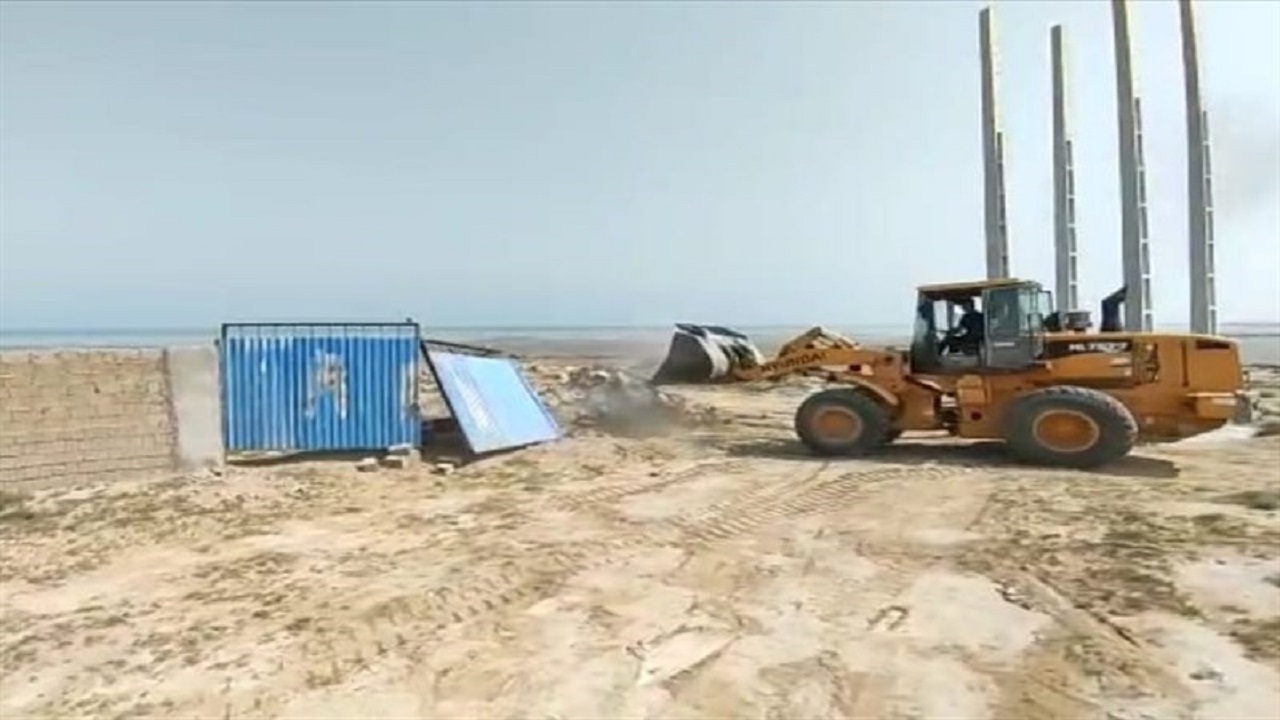 کشف زمین خواری  در یزد