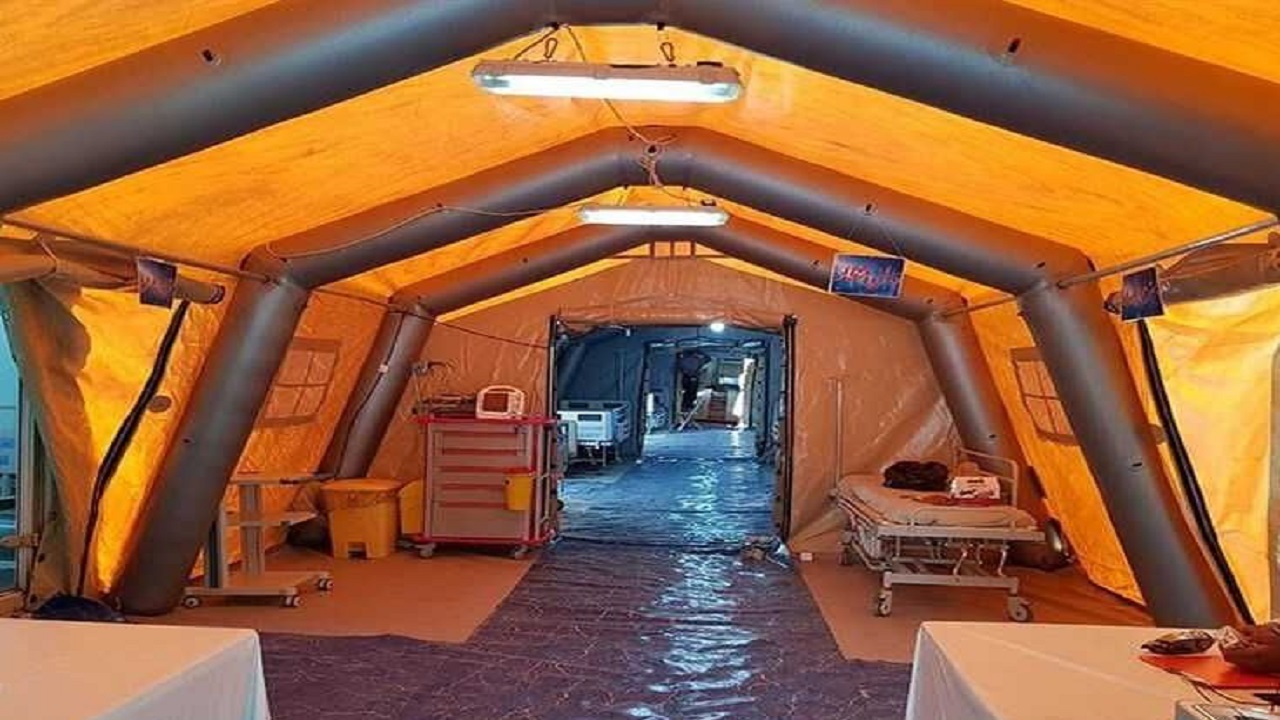 راه اندازی سه بیمارستان صحرایی در مسیر تردد زائران اربعین