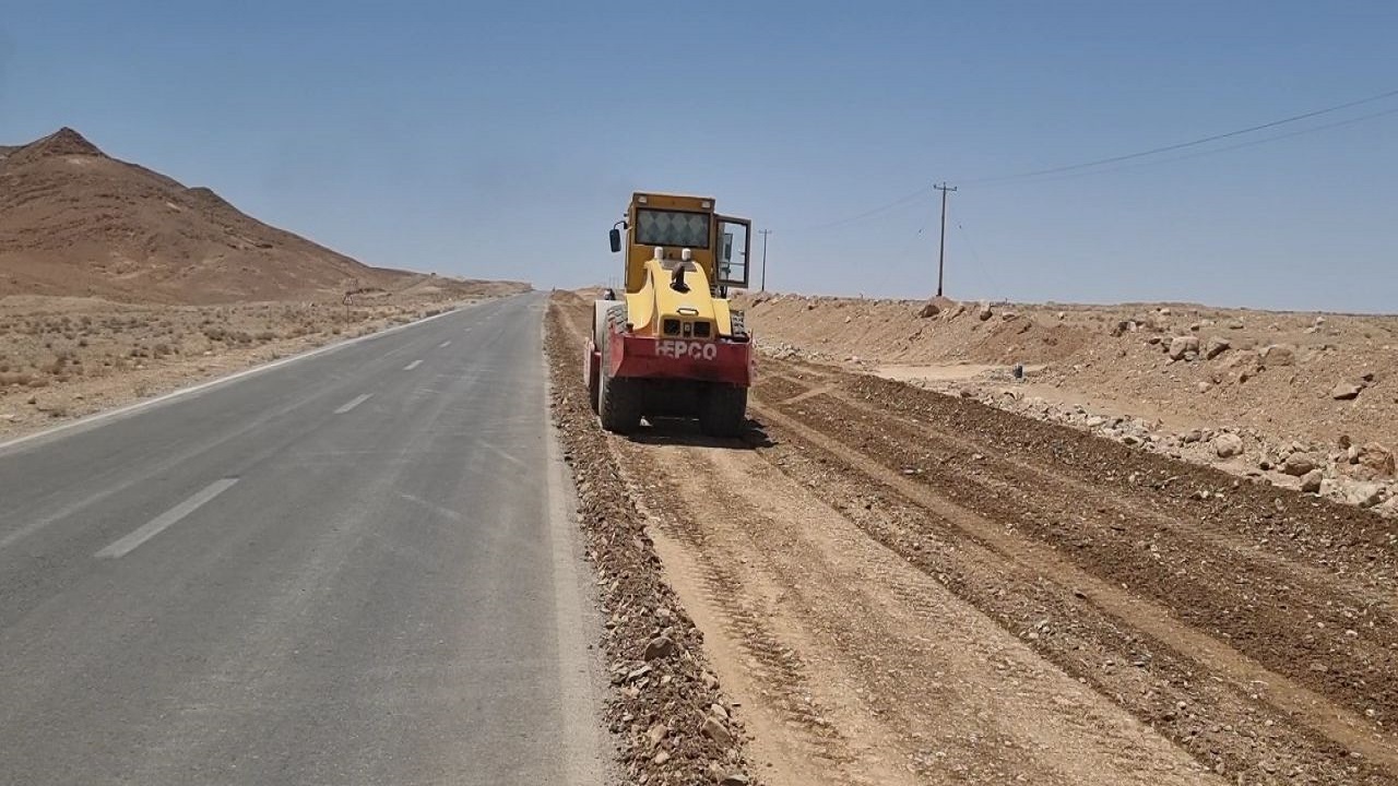 توسعه راه ها در شهرستان بروجن
