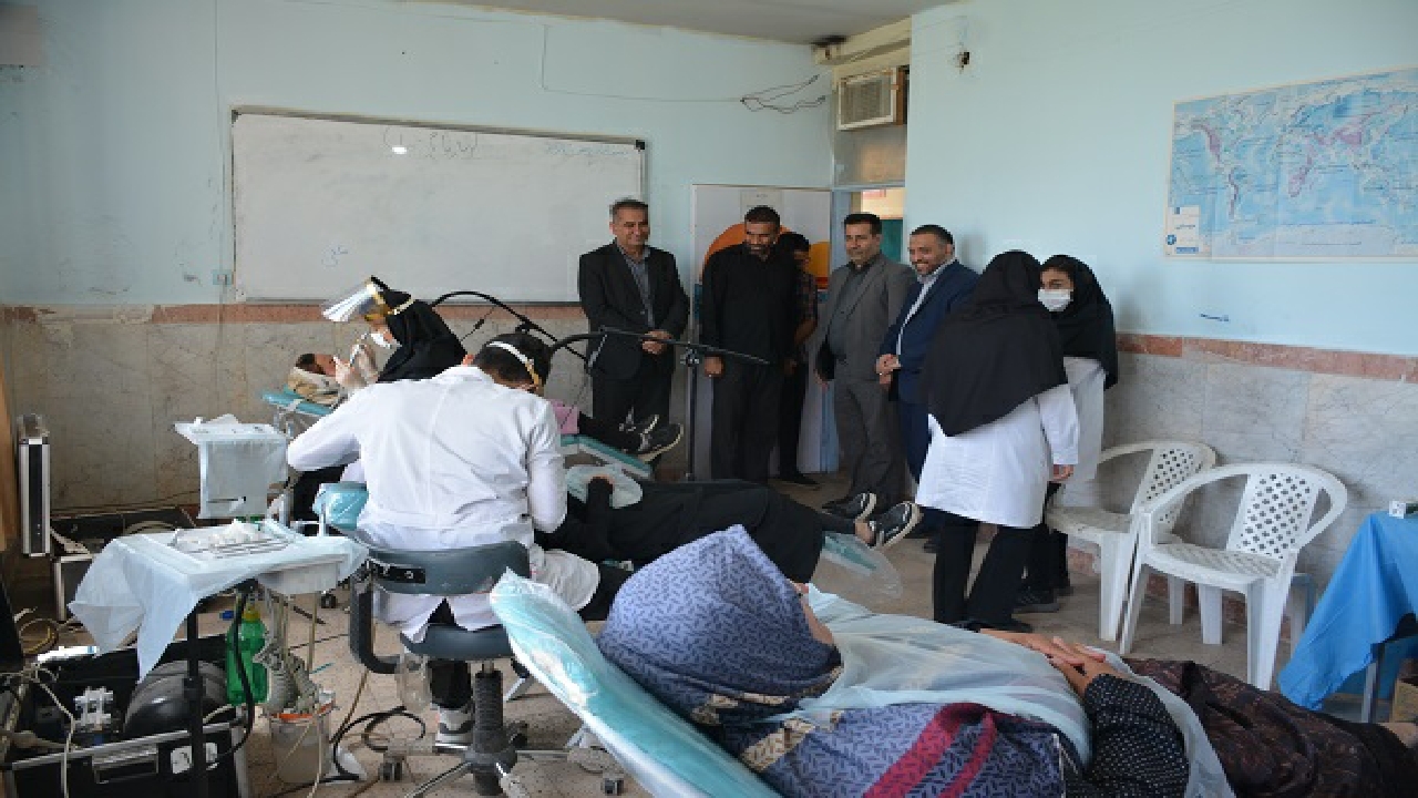 برگزاری اردوی جهادی پزشکی در روستای حصار