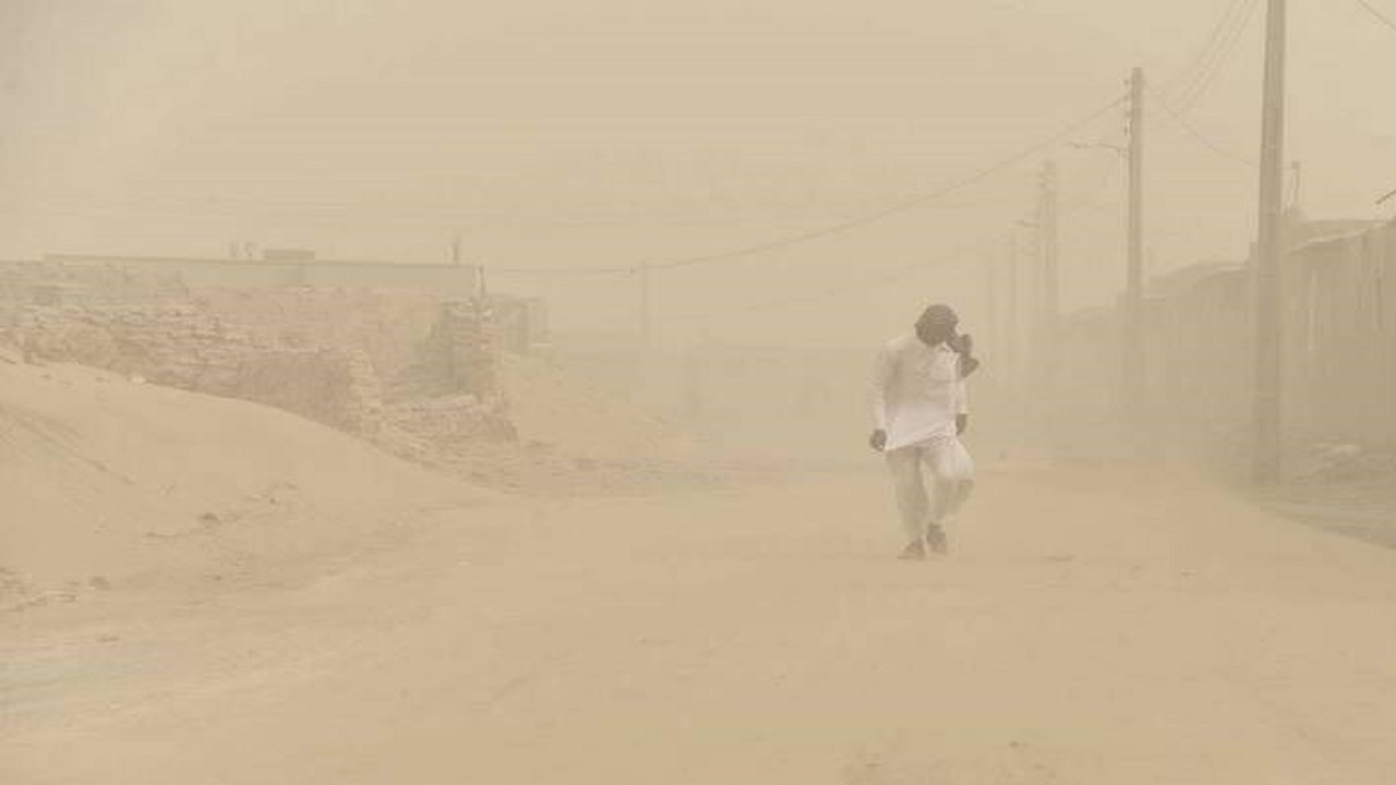 باد شدیدی با سرعت ۸۳ کیلومتر بر ساعت زابل را درنوردید