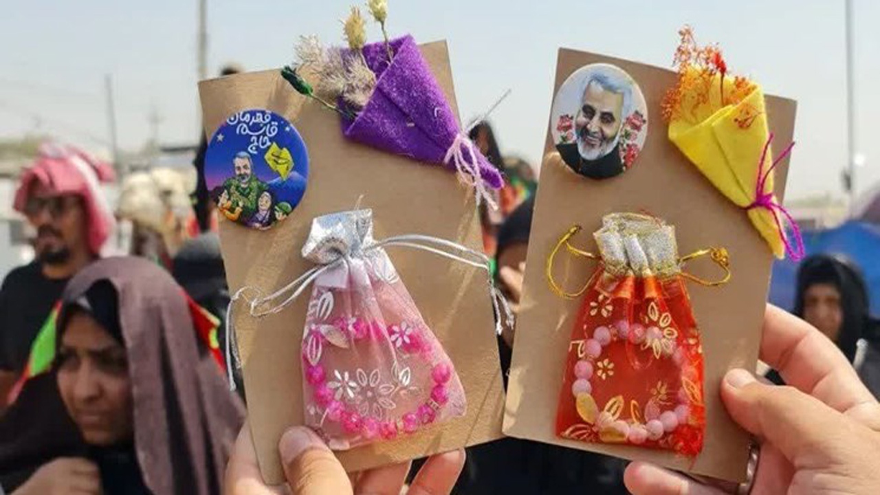 هدیه کودکان مازندرانی به زائران اربعین