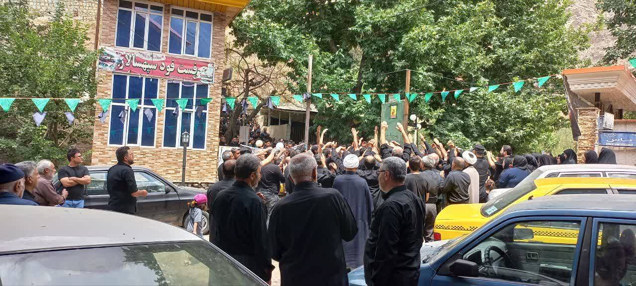 گوشه&zwnj;هایی از عزاداری&zwnj;های در روستای سپه سالار