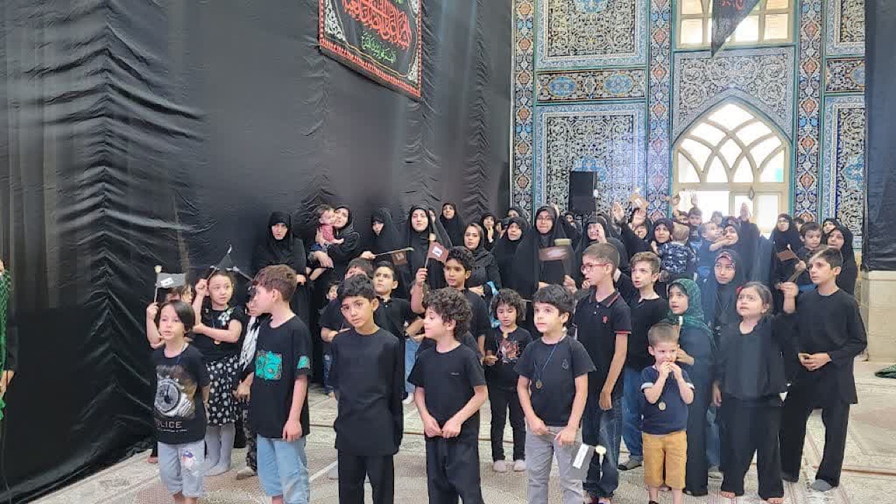 هیئت مادر و کودک در باغ‌موزه دفاع مقدس برپا شد