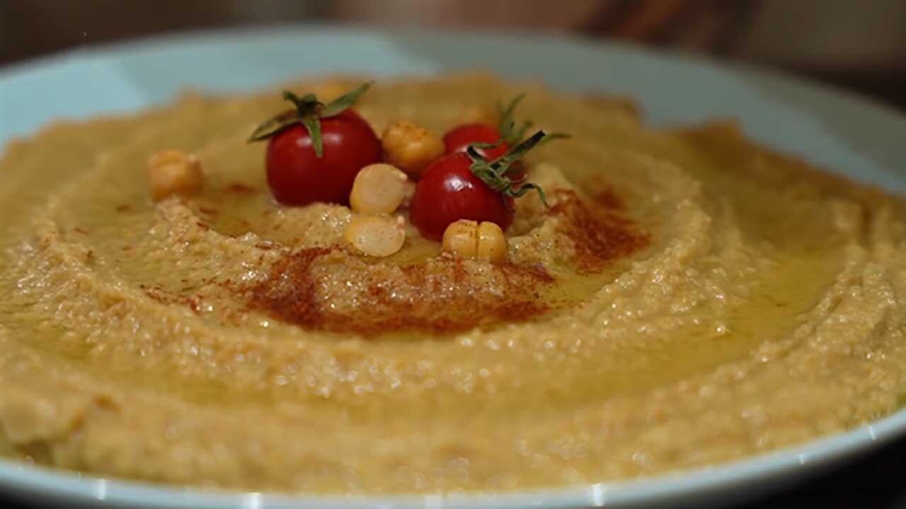 طرز تهیه یک پیش غذا به نام حمص + فیلم